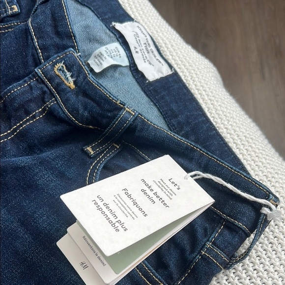 H&M Blue Flare & Wide Leg Jeans Classic Style - Picture 2 of 7